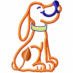 Dogs Embroidery Design 11 Dogs Embroidery Design 11